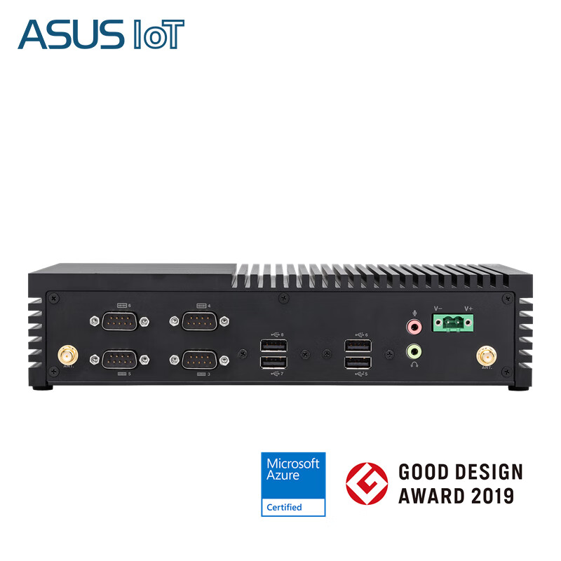 ASUSUITRAHOT industrial computer brand new ASUS industrial computer PE200U-8565U smart edge computer mini host small dual display multi-serial computer host replaces Advantech industrial computer ASUS PE200U-8145U 8G memory/256GSSD