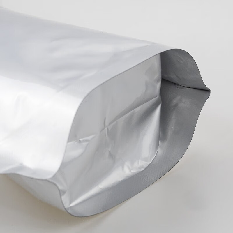 Masifu aluminum foil ziplock bag tea seal bag snack bag packaging bag self-standing sampling seal bag 18*26+4cm (50 pieces/bag)