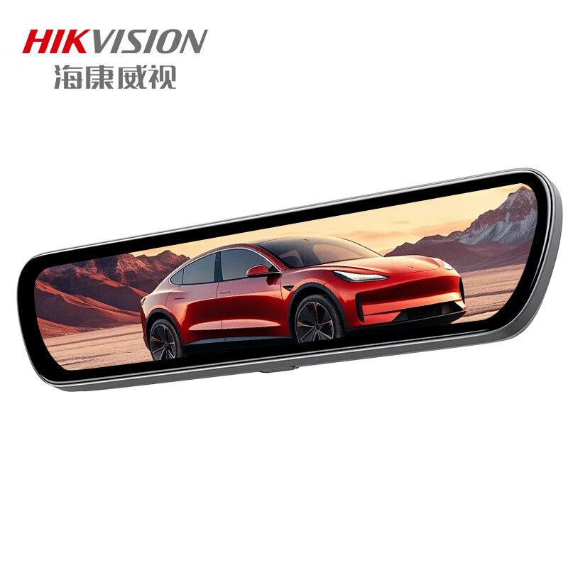HIKVISION Hikvision M3PRO streaming rearview mirror driving recorder ultra-high definition night vision IPS large touch screen