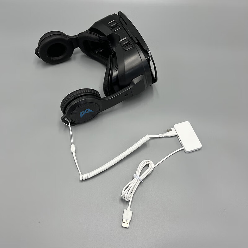 Zhitiao smart VR glasses anti-theft chain AR display MR anti-lost rope alarm drone PICO4Ultar electronic game all-in-one remote control drag one with anti-theft device + cable (remarks for connection style when ordering)