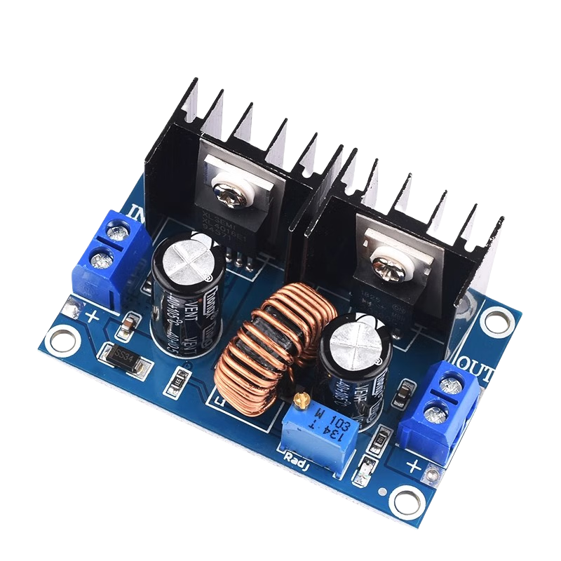 Qidi XL4016E1 step-down module with digital display 8A with voltage stabilization and step-down module DC-DC high-power DC voltage regulator board XL4016 digital DC voltage regulator and step-down module M403