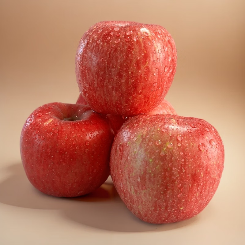 Jingxiansheng Shaanxi Luochuan Red Fuji Apple Net Weight 8.5 Jin 75-80mm Single Fruit 170g + Fresh Fruit Straight from the Source