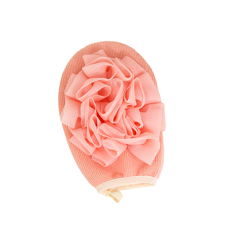 Fat Donglai's same style bath towel, bath towel, two-in-one women's special bath ball, double-sided bath towel, gloves for back rub, great value and thickened, three-color cost-effective package, pink + blue + gray