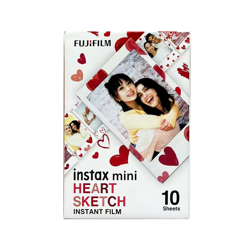 FUJIFILM instant photo paper is suitable for miniSE/11/12/99 white edge/color edge photo paper SQ square WIDE wide series photo paper mini love 10 sheets