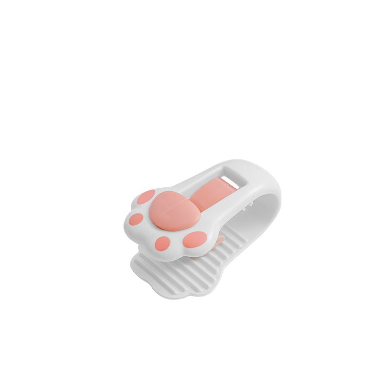 Jinganmei daily necessities curtain special clip to close the light, prevent wind and light leakage, gather the gap curtain holder, decorative artifact, white (4 pieces)