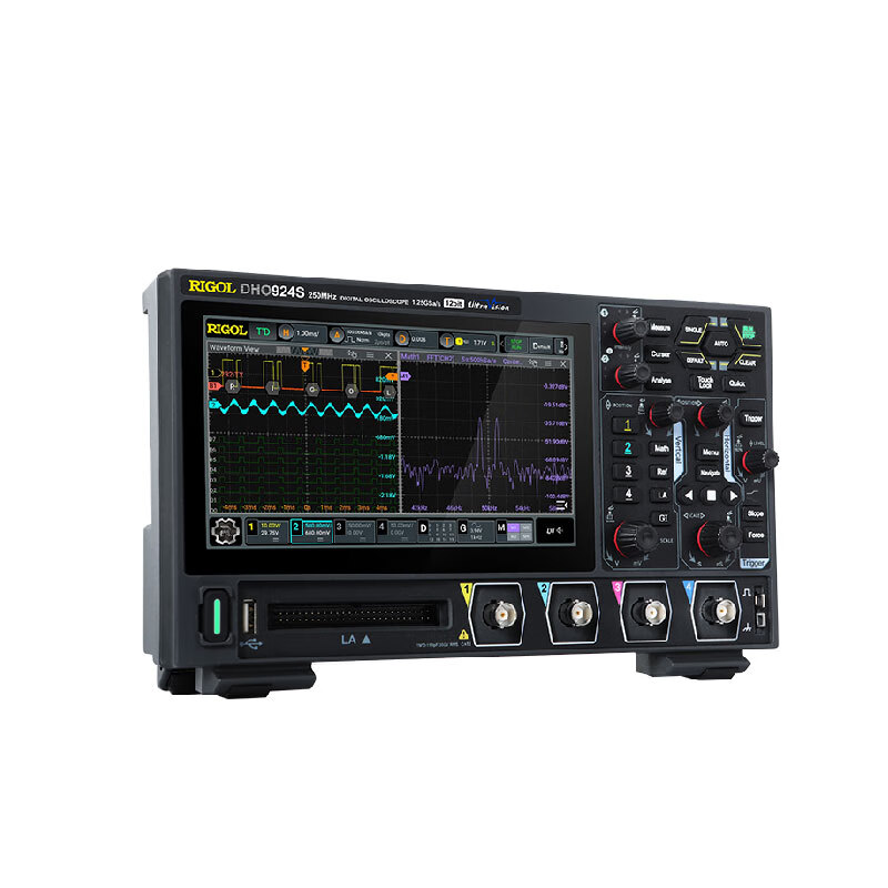 RIGOL Puyuan DHO924S handheld digital oscilloscope 250M bandwidth 4 channels 12bit 1.25GSa/s