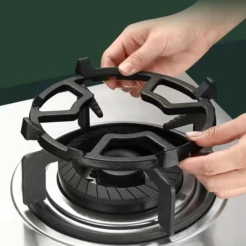 Laiji cast iron gas stove gas stove windproof hood energy-saving fire hood kitchen gas stove anti-slip windproof cast iron extra thick extra thick energy saving + anti-slip claws five claws special 2