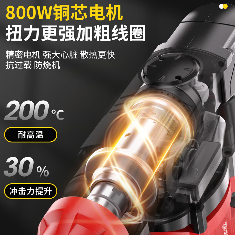 Xinggu Electric Hammer Electric Pickaxe Impact Electric Drill High Power Concrete Drilling Toolbox Electric Shovel Grooving Machine Drilling Machine