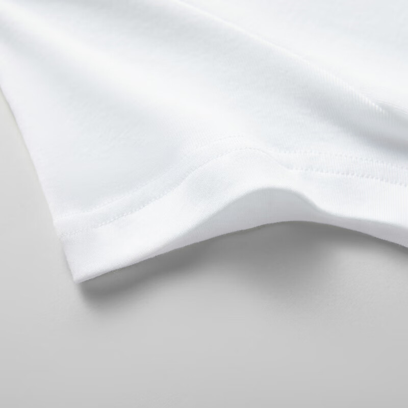 Sangun 2-piece T-shirt men's bottoming shirt Xinjiang pure cotton elastic thin V-neck threaded knitted cotton men's short-sleeved white + gray slim version, if you like looseness, you can take a larger size L 170