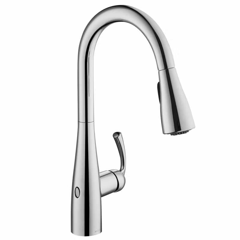 Moen/Pull-out kitchen sink faucet hot and cold sink faucet anti-fingerprint MCL87014SRS GNMCL87014DPSRS