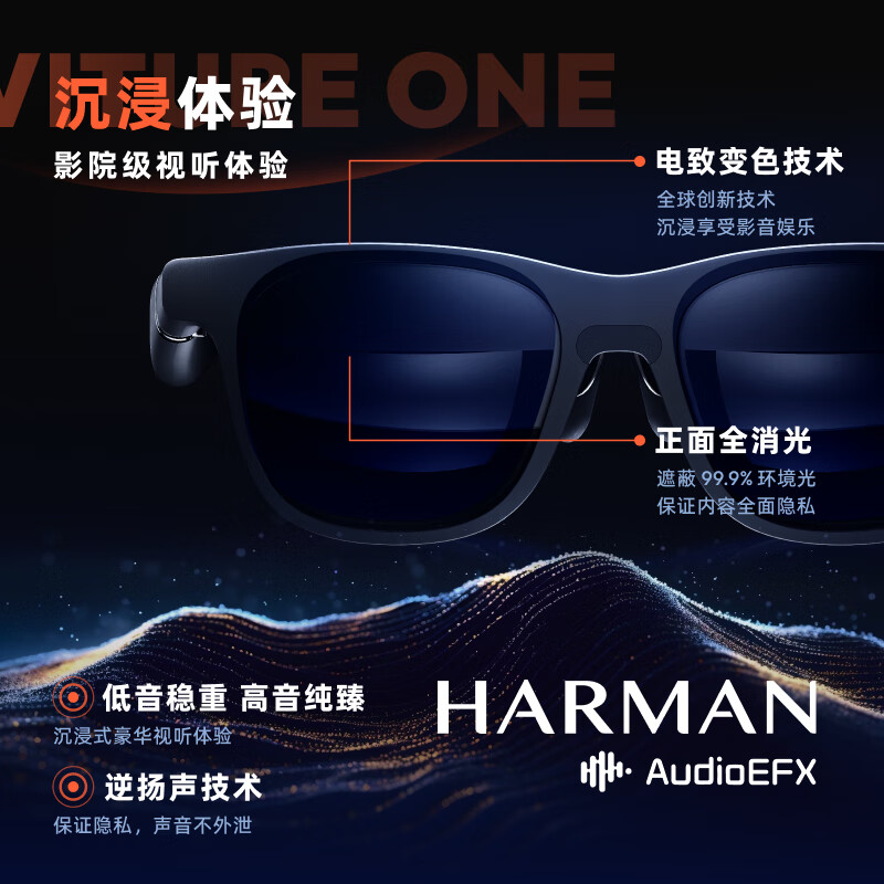 VITURE Pro flagship XR/AR smart glasses Switch2 exclusive set supports two people playing on the same screen | watching movies | drones and direct connection to handheld devices | host devices