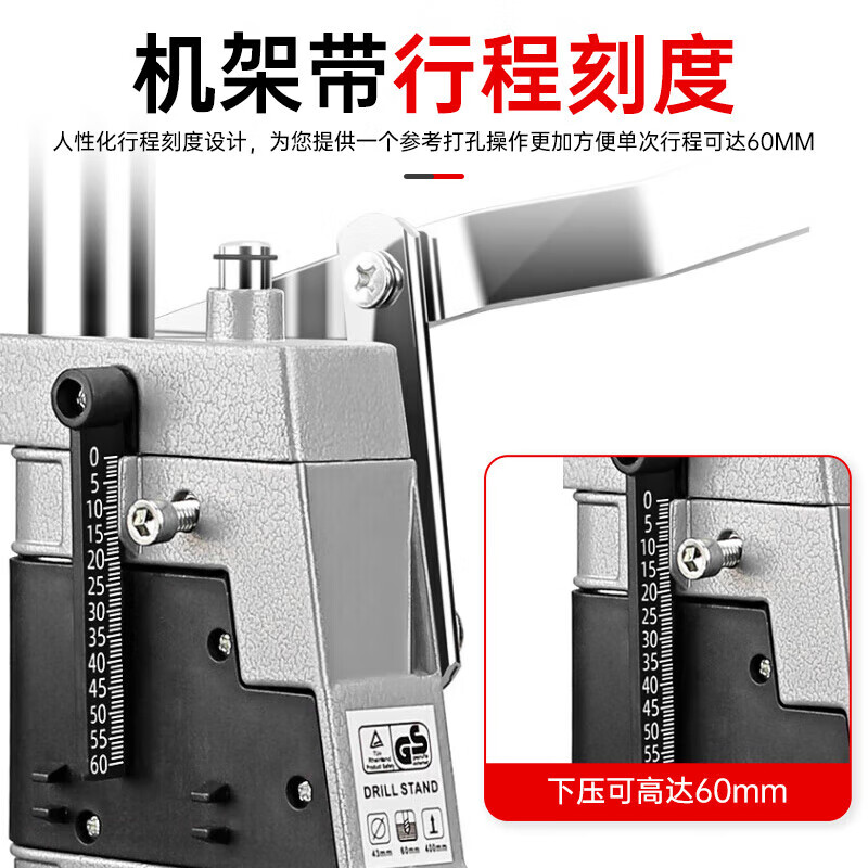 Big seaside wine bottle cutting tool small multi-functional electric ceramic glass bottle vase flowerpot punching tool grinder upgraded cast iron bracket electric grinder + consumables