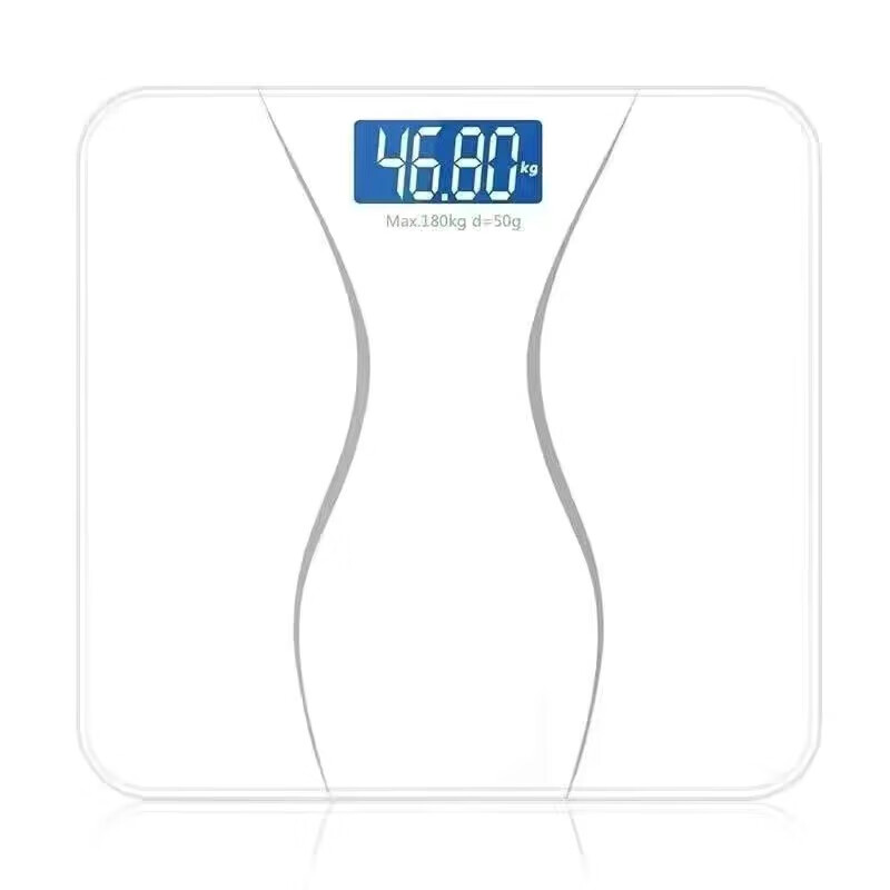 Body weight scale smart body fat scale electronic scale human body small human body home precision charging weight loss special body scale precision weight scale battery model classic black