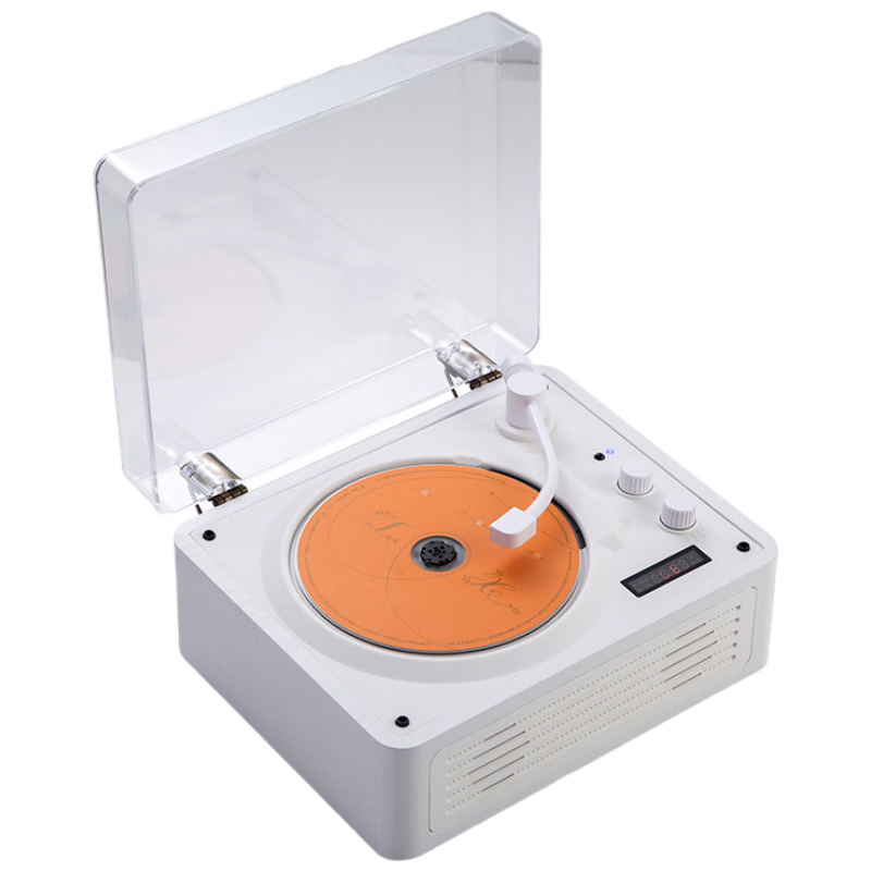 YEARS STAY all-in-one CD player enthusiast album retro CD player record player desktop Bluetooth audio speaker cd player birthday gift walnut SG1996