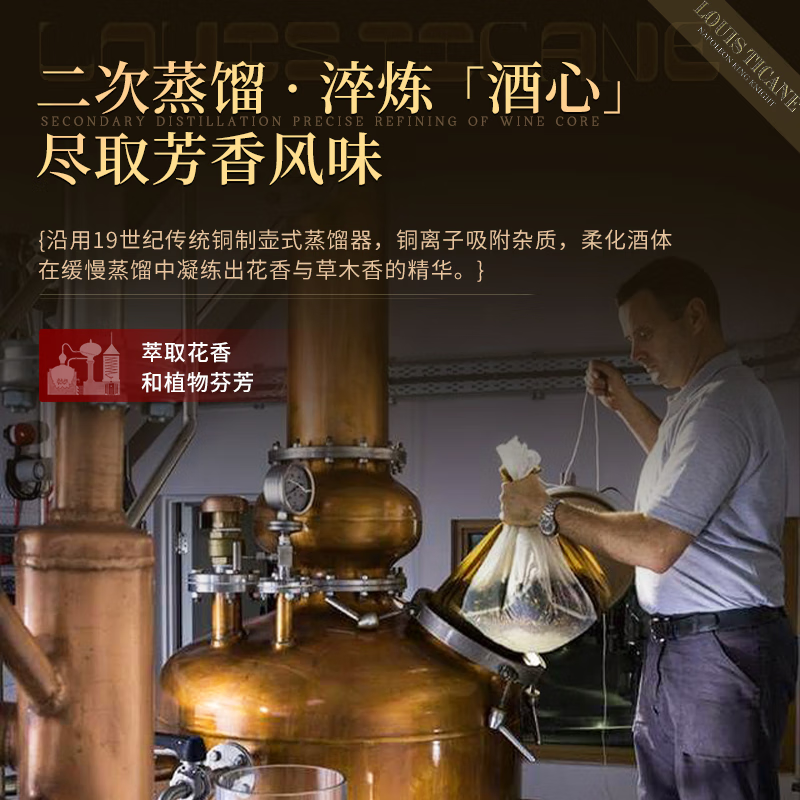 Louis Tecany French XO brandy 40 degrees 3000ml single bottle spirits original wine imported foreign wine new year gift gift box