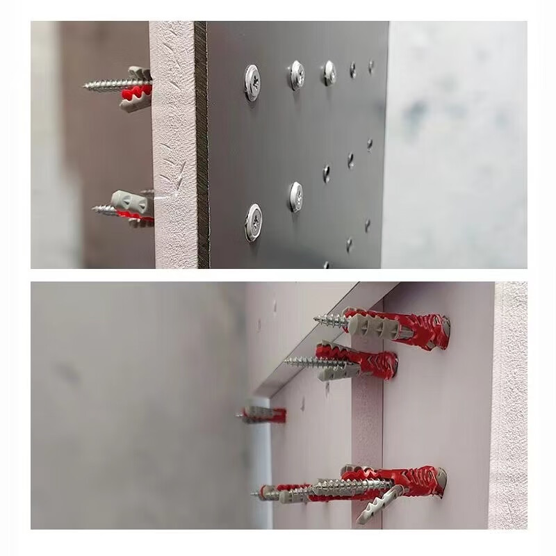 Vinoa expansion screw TV cabinet bracket wall cabinet gypsum board hollow brick wall special expansion tube bolt extension rod 10*100 hexagonal head screws 20 sets