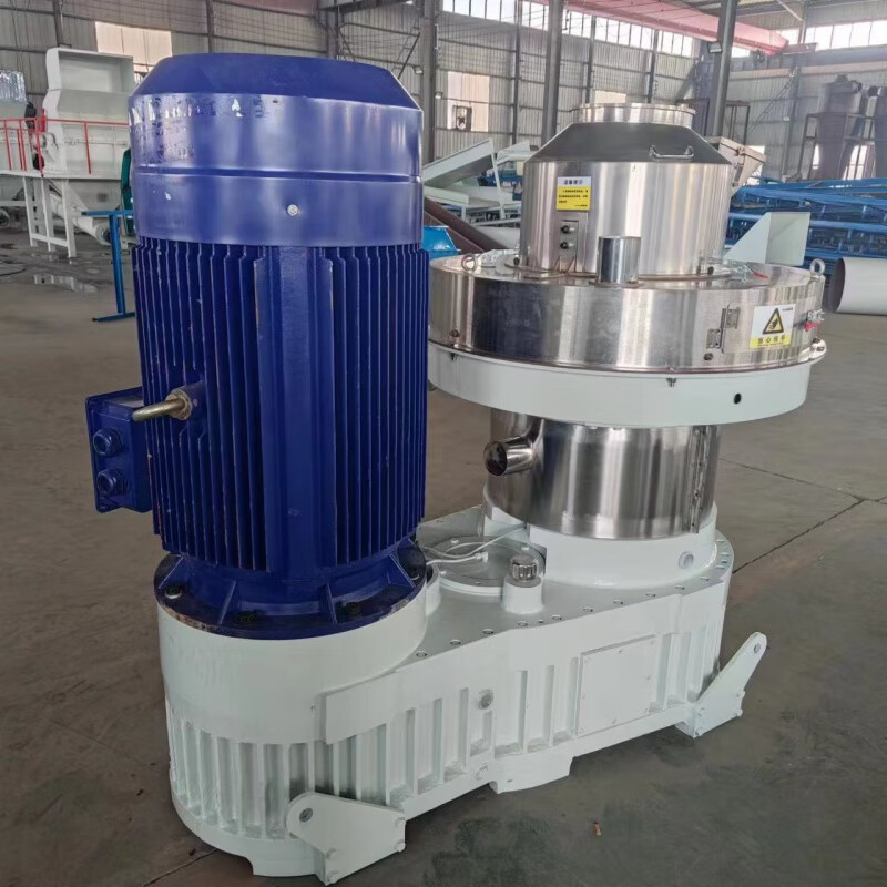 Pupan biomass fuel pellet production machine wood pellet machine granulator sawdust straw briquetting machine fully automatic large 470 type deposit