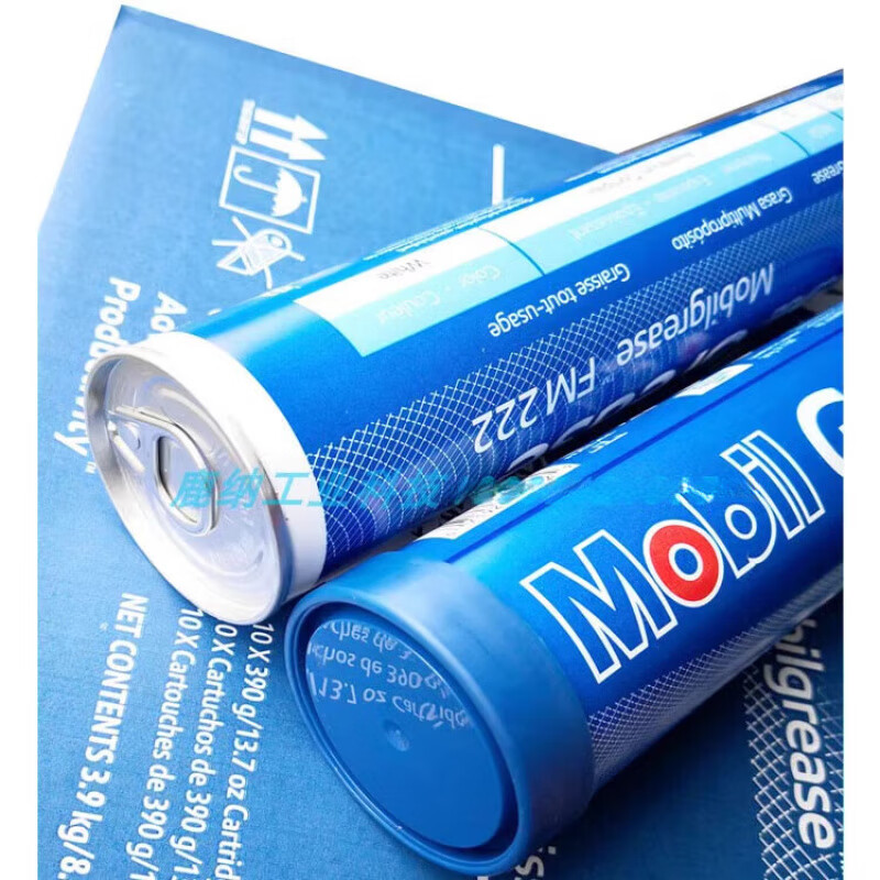 Mobil food grade grease Mobilgerase FM222 white food and pharmaceutical machinery butter Mobil FM222 390g