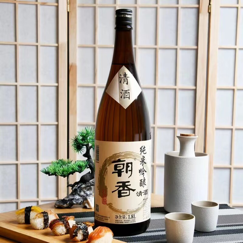 Asaka Junmai Ginjo 1800ml Tianjin Japanese Sake 15% vol.