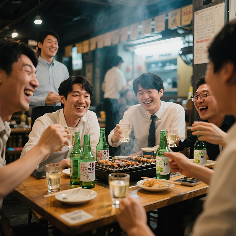 Jinro (JINRO) Korean soju, peach flavor, 360ml*9 bottles, imported foreign wine, fruity wine, low alcohol and tipsy, new year gift