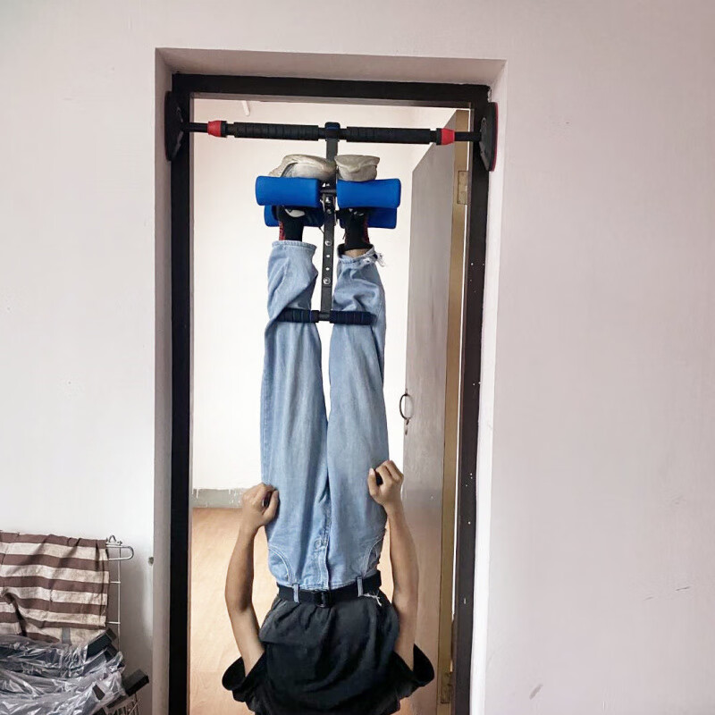 MI Xiaomi Pepper Inversion Machine Upside Down Height Increaser Dormitory Upside Down Magic Device Indoor Horizontal Bar Companion Height Stretcher to Treat Waist Silver Moon Curved Hook Upside Down Device