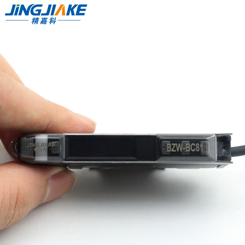 Yue Changsheng manual-free Chinese character optical fiber amplifier triple power high-precision optical fiber sensor adapts to various probes amplifier + M6 through-beam optical fiber one meter line