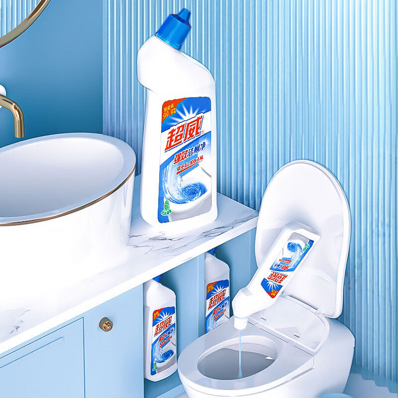 Toilet Cleaning Agent Powerful Descaling Powerful Toilet Cleaning Agent Cleaning Agent Heavy Scale Toilet Cleaning Liquid Hotel Commercial Toilet Cleaning Spirit Affordable Pack Super Powerful and Effective Toilet Cleaning Cleaner 500g*10 Bottles