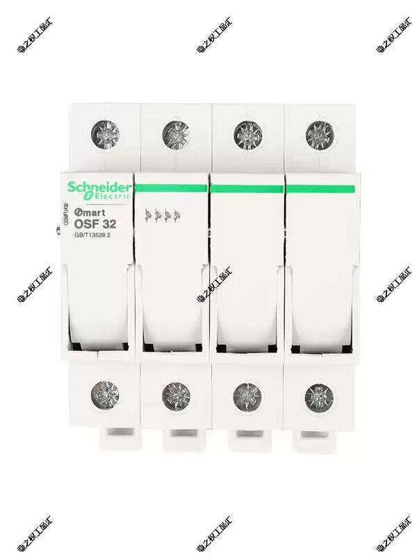 Schneider Electric OSMFU1/2/3/4XP32/63A rail-mounted fuse base does not contain fuse core OSMFU363X3P63A with indicator light