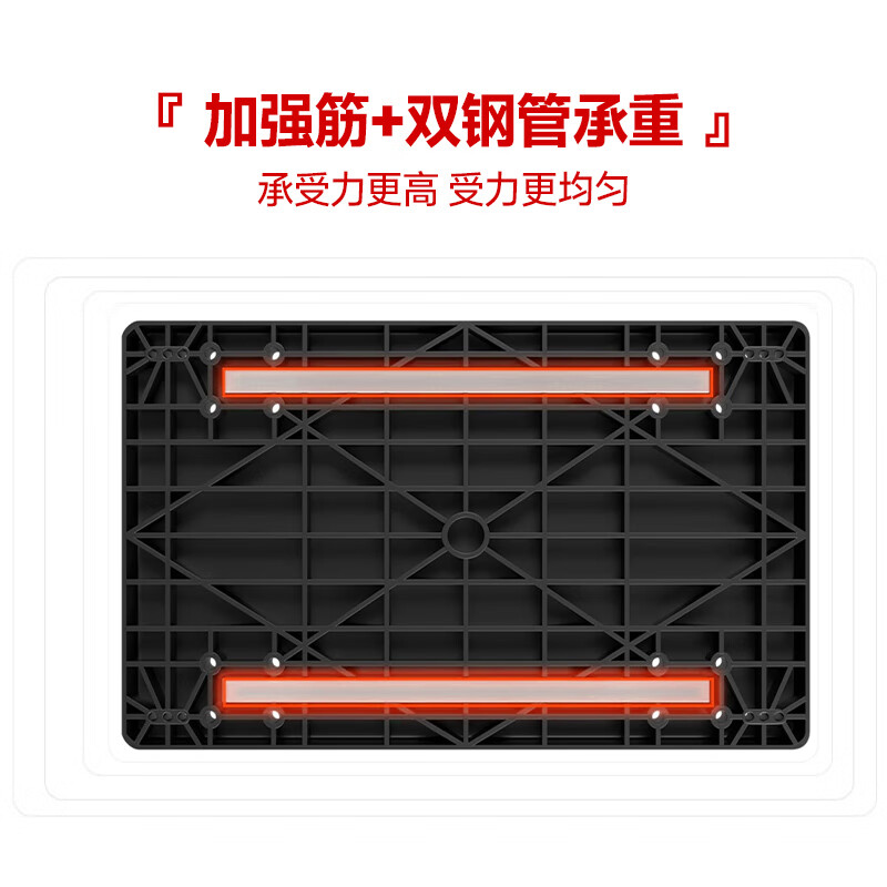 Leyou Baiyi small trolley flat hand trolley 90*60cm 5 inch TPR light sound wear-resistant load-bearing 900 pounds decoration moving small trailer transport truck small puller pull truck folding trailer