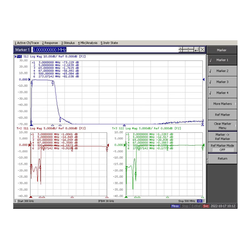 Tianbei FM frequency modulation filter SMA band pass LC filter RF filter SMA double female 1350-2250MHz band pass filter TB-SMA-09