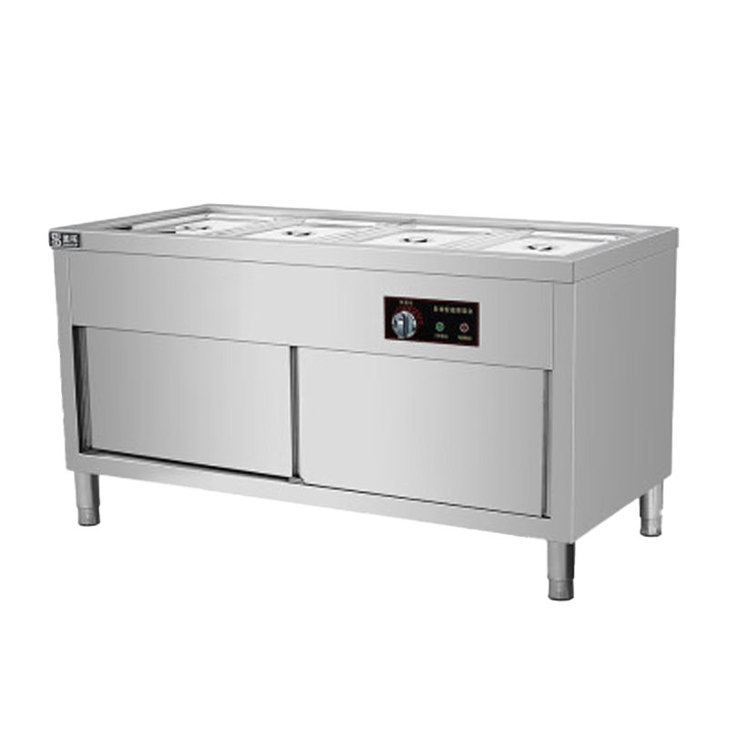Chef Mai workbench punched insulation cabinet with movable floating table (including cover) 1800*700*800+250 (movable floating table)