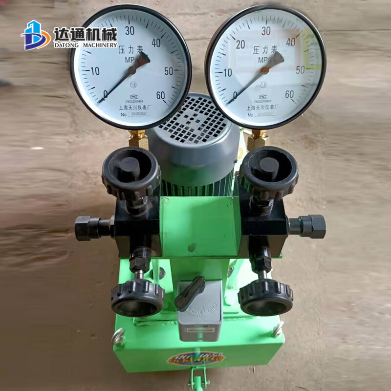 TNBROTHERS Prestressed Tensioner Highway Bridge Steel Strand Anchor Cable Electric Hydraulic Tensile Pull-through Jack High-pressure Oil Pump 27 Ton Front Cassette Jack
