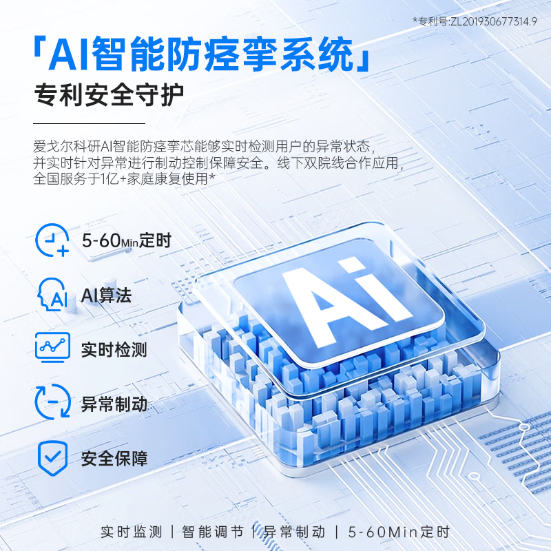 Aigore Electric Rehabilitation Training Bicycle for the Elderly, Stroke, Hemiplegia, Cerebral Infarction, Leg Walking, Fitness Rehabilitation Equipment, Stepper 4 Industry TOP1 Limited Edition Auxiliary Gift Pack