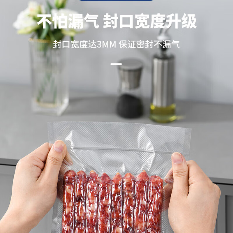 Kaidepudi German quality vacuum packaging machine fully automatic commercial vacuum sealing machine household wet and dry fresh-keeping machine food plastic sealing machine stainless steel vacuum machine wet and dry no cutter