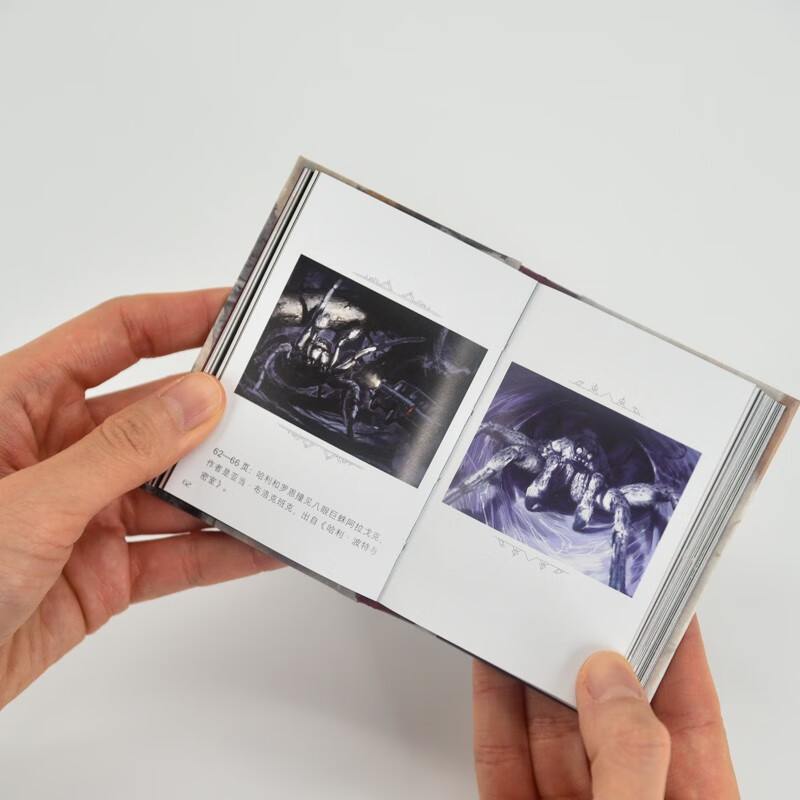 Harry Potter Mini Book Fantastic Beasts Warner Officially Authorized Harry Potter Art Book Set Movie Fantastic Beasts Art Design Mini Book Harry Potter Collection Palm Book Produced by Shuyi Design