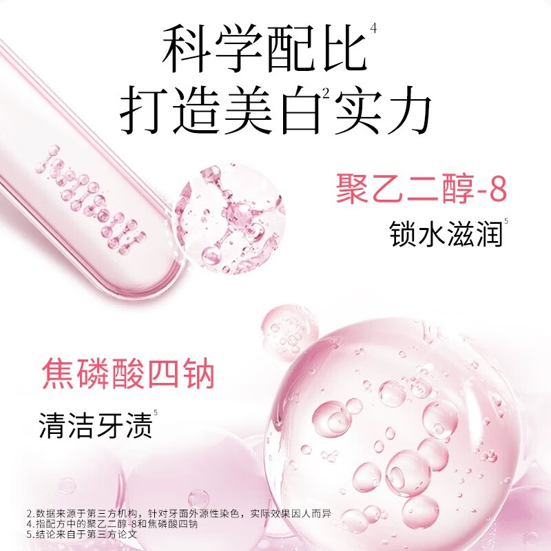 Lion Flower White Cherry Blossom Toothpaste 140g*3 Teeth Whitening, Yellowing and Stain Removal, Final Clearance
