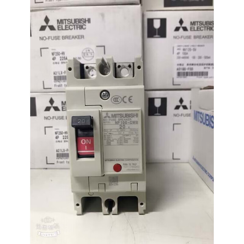 Mitsubishi MCCB plastic case circuit breaker NF63-CW CV 2p 3p 60504032A 40A 3P