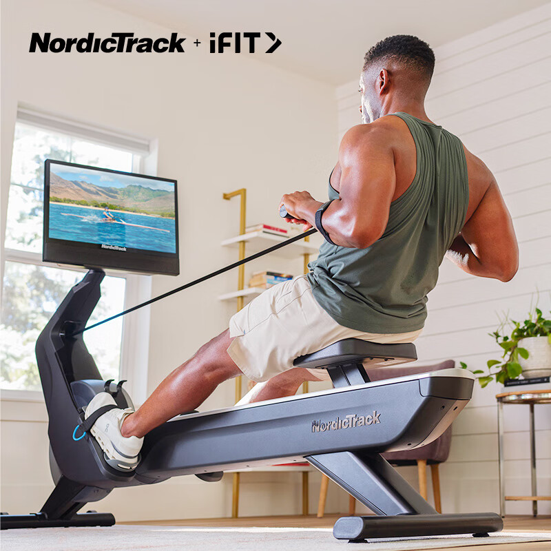 ICON rowing machine household smart resistance-adjustable magnetically controlled rowing machine fitness equipment indoor aerobics RW900/19425 smart upgrade-delivery package installation to get a fitness gift