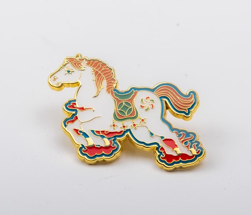 Stamped Edition Forbidden City Calendar Calligraphy and Painting Edition 2026 Handmade Stamp + Gift of Pegasus Lingyun Badge + Zhaoling Six Horses Bookplate + 2 Bookmarks Forbidden City Calendar 2026 Stamped Edition