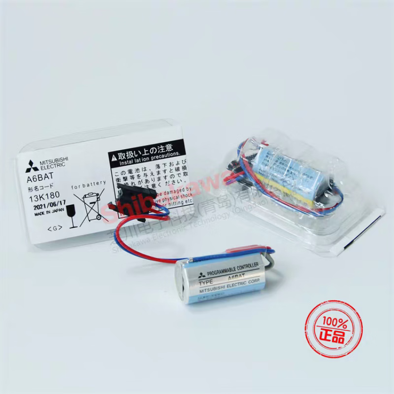Mitsubishi ER17330V A6BAT MR-BAT 3.6V PLC servo drive battery