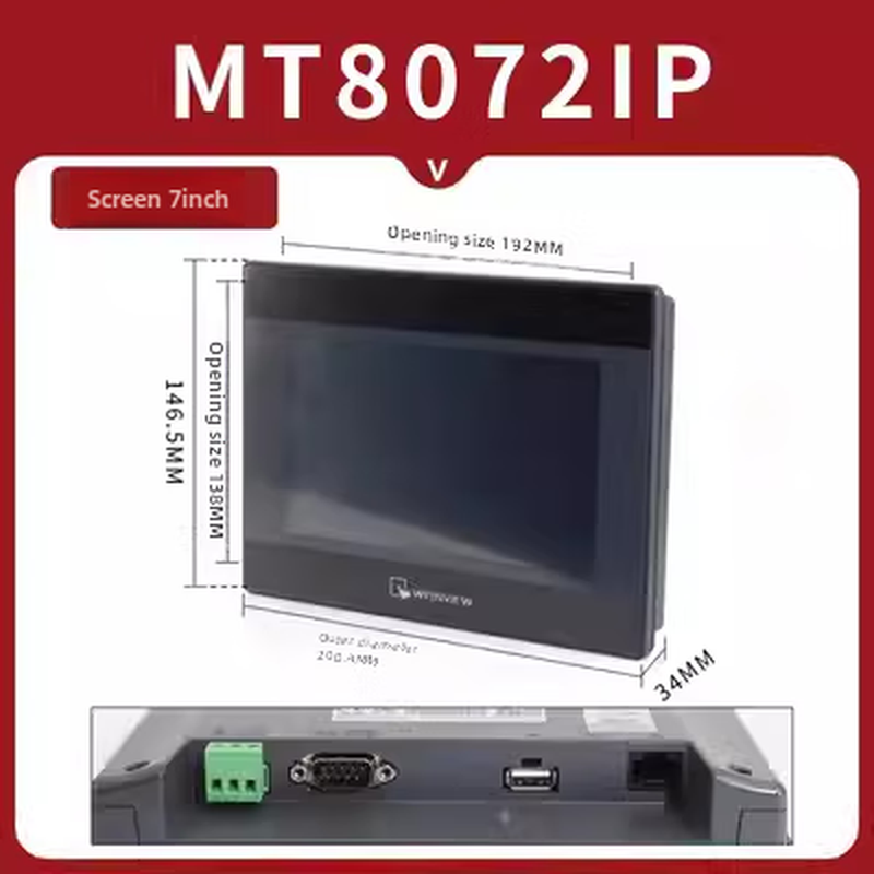 Willen touch screen Tk/Mt/8072/6071/6072/6103/8071/8106/Ie/Ip/Iq including MT8072IP with special ticket and Mitsubishi communication line 3M