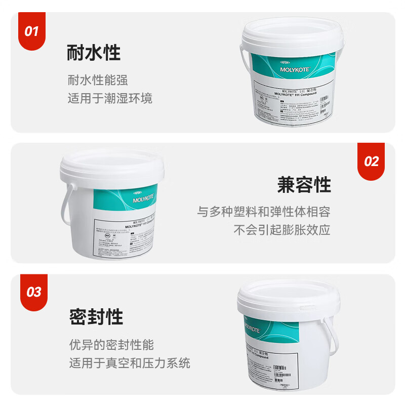 MOLYKOTE/Molyk Grease White Translucent Special Invoice Packing/50G 111