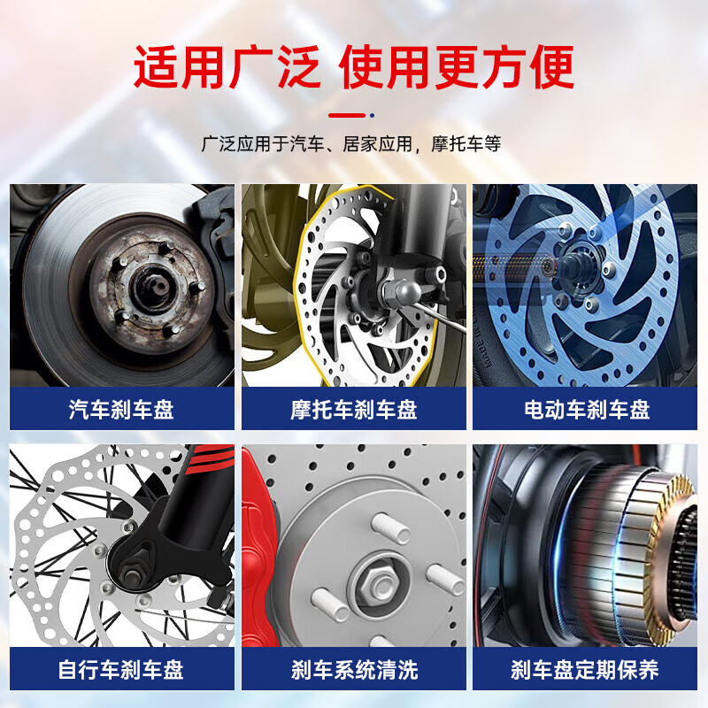 Xians (CRC) Brake Parts Cleaner Brake Disc Remove Oil Dirt Brake Noise Cleaner PR05088 500ml