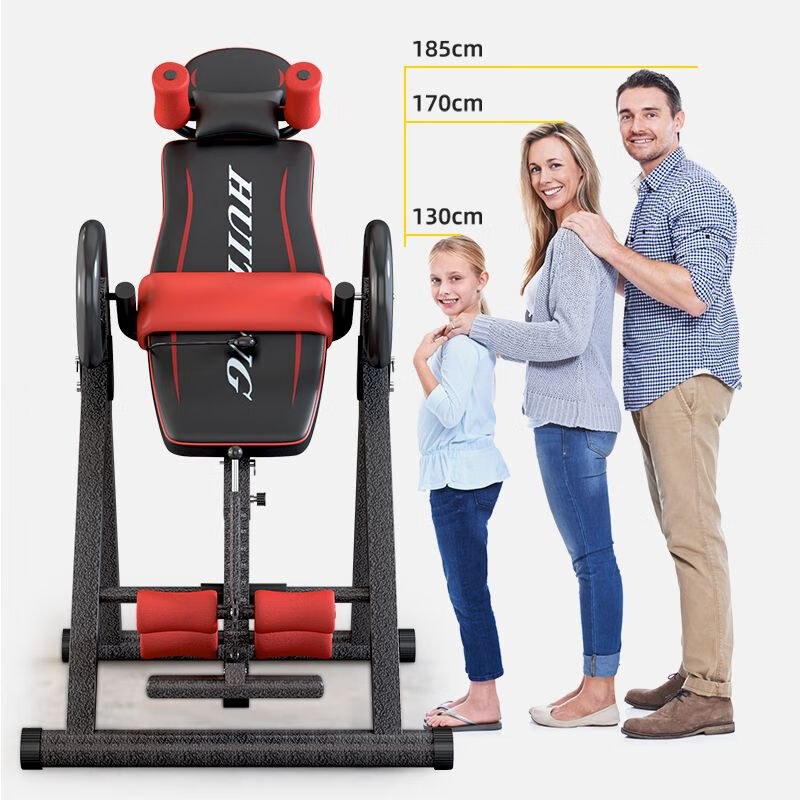 Multi-function inversion machine fitness equipment upside down traction assistant increased traction cervical spine stretching lumbar spine inversion upside down basic model