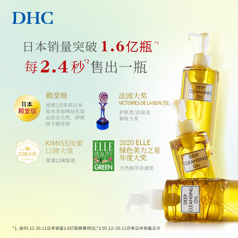 DHC Olive Cleansing Oil 200ml Oily Mild Makeup Remover Cleansing Imported Birthday Gift for Men and Women