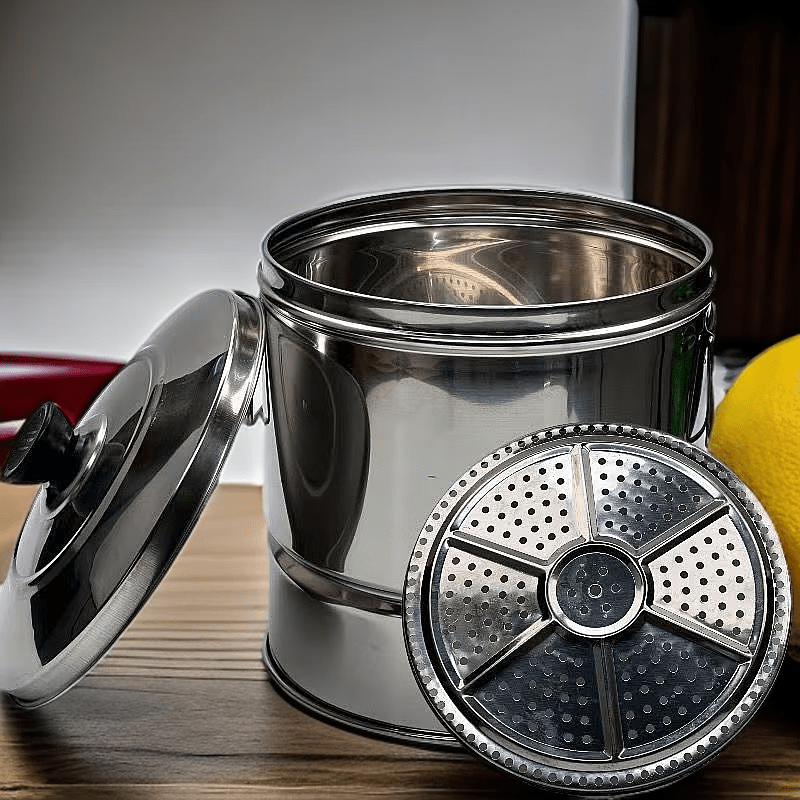 Meikejie old-fashioned stainless steel steaming rice bucket with lid for household and commercial large-capacity steaming glutinous rice artifact drain rice steamer steamer rice steaming bucket height 29 mouth diameter 28 (6 catties of rice 1cm