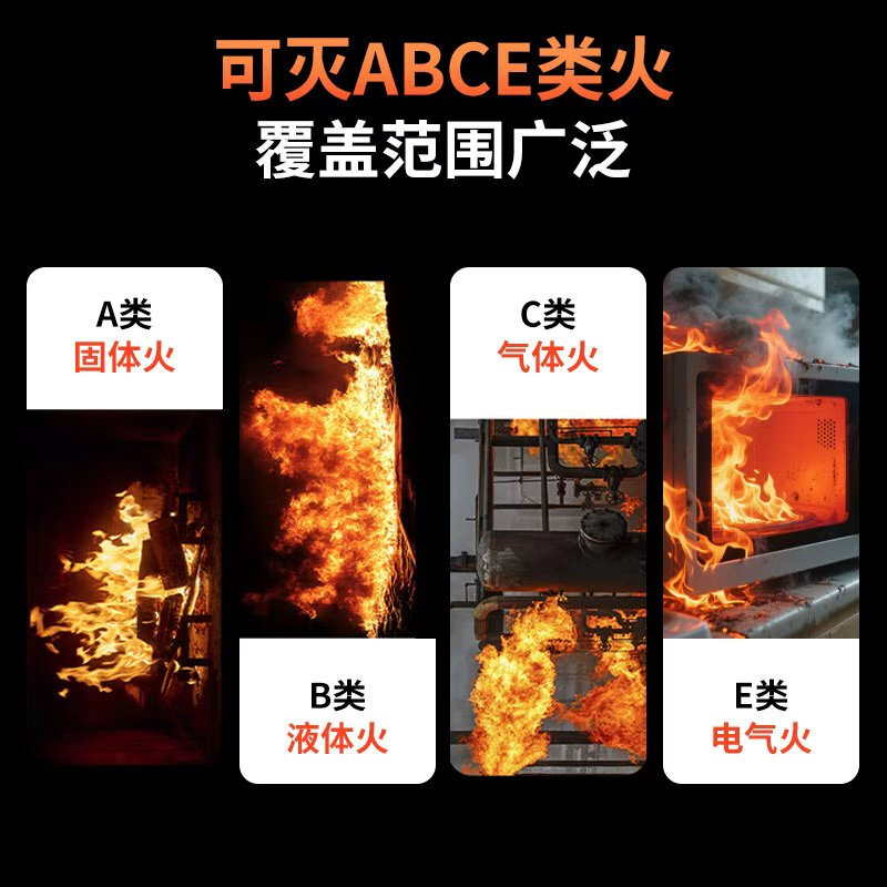 Beifote fire extinguishing ball, fire extinguishing bomb for home use, throw-type automatic fire extinguishing bomb, fire dry powder fire extinguishing ball truck, 1.3KG spherical fire extinguisher