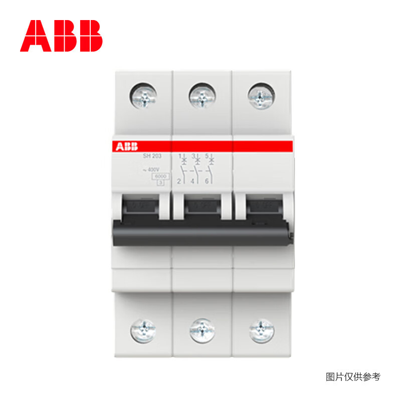 ABB miniature circuit breaker SH200 series 3P C32A 6KA SH203-C32 10104004