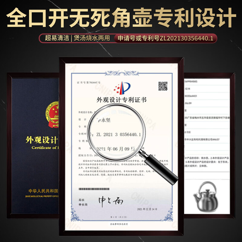 HPMILY Kettle Gas 316 Stainless Steel Kettle Induction Cooker Gas Universal All-Steel Kettle Large Capacity 5.5L 316 Steel-All-Steel Integrated Kettle 3.5L