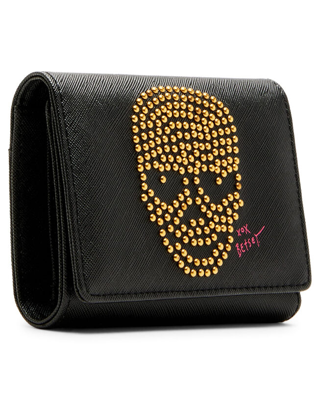 Betsey johnson Wallet Women's Polyurethane Betsey Johnson Black One Size